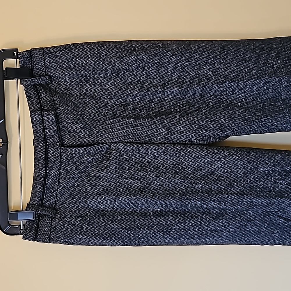 Loft herringbone pants- fully lined